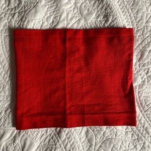 Cherry red UO tube top